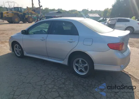 2009 Toyota Corolla S from USA, damaged, VIN 1NXBU40EX9Z024565